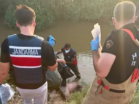 Asi Nehrin kenarında erkek cesedi bulundu
