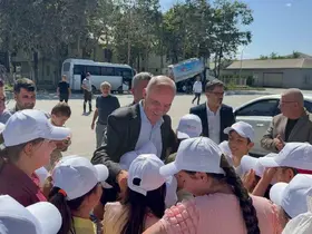 Aşkale çimento tesisleri çocukları ağırladı
