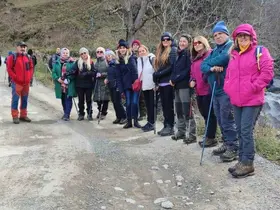 Asmasu Şelalesi’ne yürüdüler
