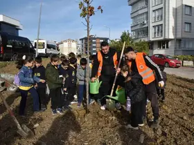 Atakumlu çocuklardan ‘Çocuk Hakları Günü’nde yeşil mesaj
