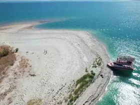 Atatürk Barajı’nda su seviyesi düştü
