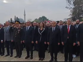 Atatürk, Tekirdağ’da da anıldı
