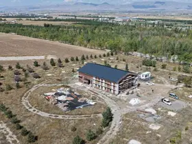 Atatürk üniversitesi kampüsünde yükselen millî teknoloji atölyesinde sona gelindi
