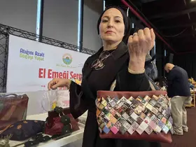 Atık deriler yeniden ekonomiye kazandırılıyor
