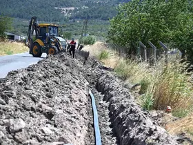 Avdan’da 30 yıllık su çilesi tarihe karıştı
