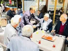 Avşar Aslan Tomarzalılarla bayramlaştı
