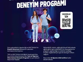 AXA Türkiye ve TSEV’in "Tam da Sigortacı Olma Zamanı" deneyim programı başvuruları başladı
