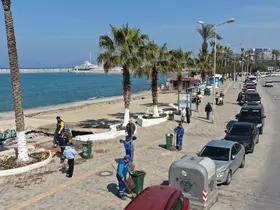 Aydın Büyükşehir’den bayram öncesi Kuşadası’nda çevre düzenlemesi
