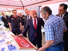 Aydın Valisi Varol’dan şehit polis Tayfun Baş’ın ailesine taziye ziyareti

