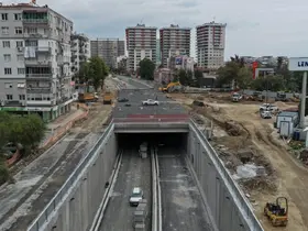 Aydın Yeni Dörtyol Köprülü Kavşağı’nda çalışmalar sürüyor
