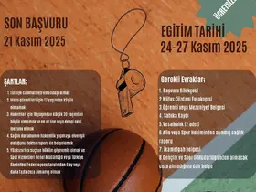 Aydın’da basketbol hakemliği için süreç başladı

