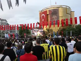 Aydın’da dev final dev ekranda
