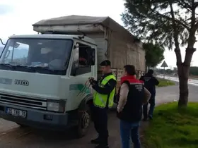 Aydın’da hayvan hastalıklarına karşı yol kontrolleri sürüyor
