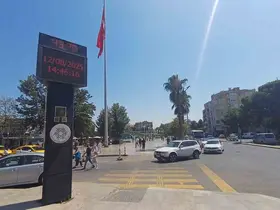 Aydın’da hissedilen sıcaklık 50 dereceye yaklaştı
