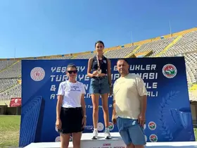 Aydınlı Berra, Türkiye şampiyonu oldu
