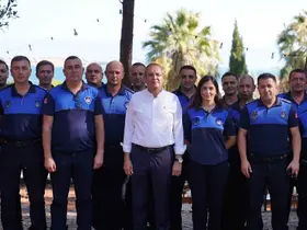 Ayvalık Belediye Başkanı Mesut Ergin, Zabıta Haftası’nı kutladı

