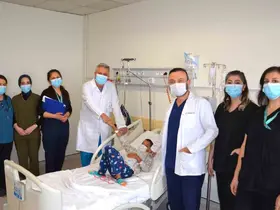 Baba 13 yaşındaki oğluna hayat verdi
