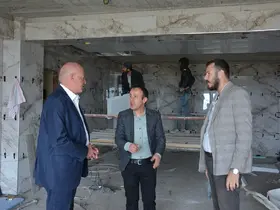 Babadağ sosyal tesislerinde çalışmalar hızla devam ediyor
