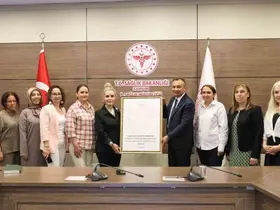 Bafra Sağlıklı Hayat Merkezi "Bebek Dostu" ünvanı aldı
