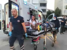 Bafra’da 3 tekerlekli bisiklet devrildi: 2 yaralı
