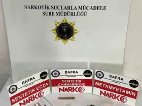 Bafra’da uyuşturucu operasyonu: 2 tutuklama
