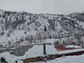 Bahar yerini kışa bıraktı: Erzincan Refahiye’de kar yağışı etkili oldu
