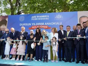 Bahçelievler’de Dursun Yıldırım Anaokulu’nun açılışı yapıldı
