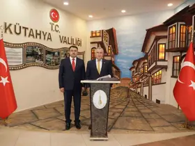 Bakan Bak’tan Vali Musa Işın’a ziyaret
