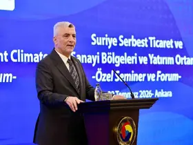 Bakan Bolat: "Önümüzdeki ay sonunda Uluslararası Şam Fuarı çok geniş katılımla yapılacak"
