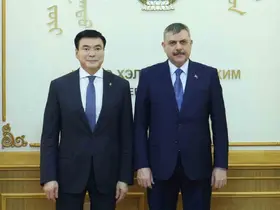 Bakan Çiftçi, Moğolistan İçişleri ve Adalet Bakanı Sainbuyan Amarsaikhan ile görüştü

