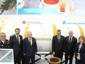 Bakan Çiftçi, SAHA EXPO’da yerli ve milli ürünleri inceledi
