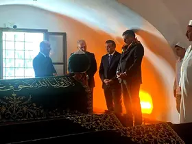 Bakan Çiftçi, Şeyh Edebali Türbesi’ni ziyaret etti
