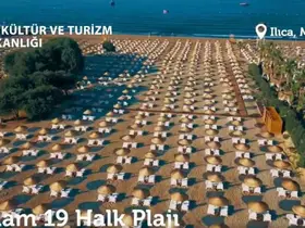 Bakan Ersoy: "3 milyon 252 bin 769 kişi, bugüne kadar halk plajlarımızdan faydalandı"
