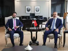 Bakan Fidan, IKBY Başbakan Yardımcısı Talabani ile görüştü

