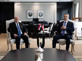Bakan Fidan, Iraklı mevkidaşı ile bir araya geldi

