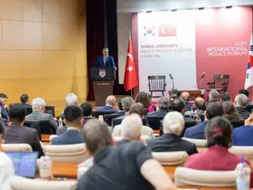 Bakan Fidan, Kore Üniversitesi’nde 143. Uluslararası Politika Forumu’nda hitapta bulundu
