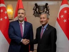 Bakan Fidan, Singapur Başbakanı Wong ve mevkidaşı Balakrishnan ile görüştü
