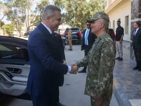Bakan Fidan, TSK Libya Görev Grup Komutanlığı’nı ziyaret etti
