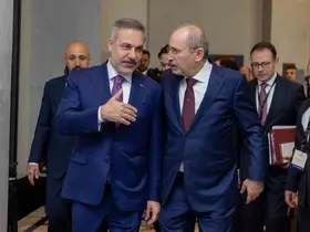 Bakan Fidan, Ürdünlü mevkidaşı Safadi ile görüştü
