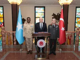 Bakan Güler, Somali Genelkurmay Başkanı Mohamud ile görüştü
