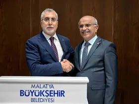 Bakan Işıkhan’dan Büyükşehir Belediyesi’ne ziyaret