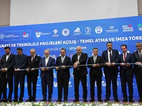 Bakan Kacır, sanayi ve teknoloji projeleri temel atma törenine katıldı
