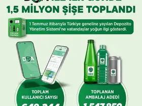 Bakan Kurum duyurdu: "DOA ile ilk gün 1,5 milyon şişe toplandı"
