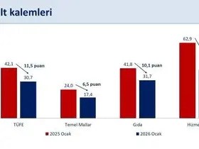 Bakan Şimşek: "Ocak ayına özgü faktörlerin, enflasyonun ana eğilimi üzerindeki etkisinin sınırlı kalmasını öngörüyoruz"