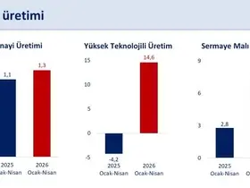 Bakan Şimşek: "Sanayi üretimi nisanda yıllık yüzde 6 arttı"
