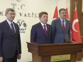 Bakan Tunç Hakkari’de
