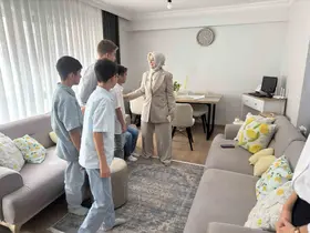 Bakan Yardımcısı Yenigün’den Eskişehir’deki çocuk evlerine ziyaret
