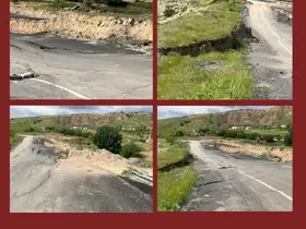 Baki Ersoy, Felahiye’de çöken yolu TBMM gündemine taşıdı
