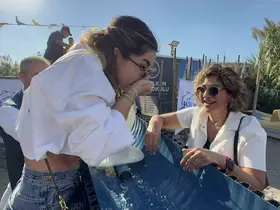 Balık festivalinde 6 bin yavru balık denizle buluştu
