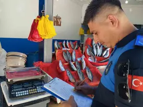 Balıkçılarda sezonun ilk denetimini yapıldı
